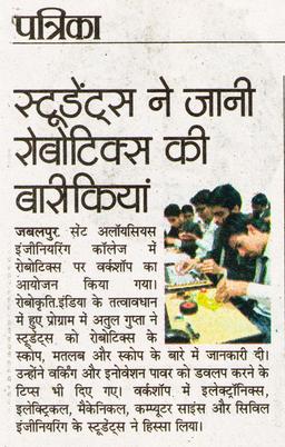 Young Minds Dive Deep into Robotics Research